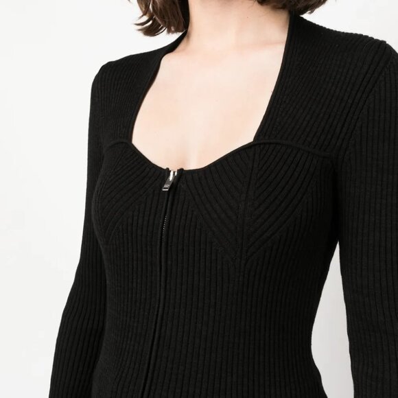 ISABEL MARANT Zelie ribbed zip-up cardigan NEW WITH TAGS - Picture 1 of 3